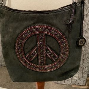 The Sak Peace handbag. Black